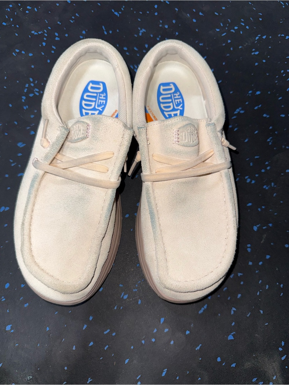 Hey Dude Suede Slip-On Loafers